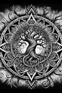 Braided Heart of the Mandala