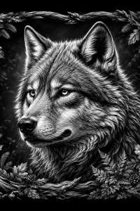 Braided Halo of the Wolf