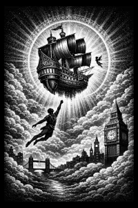 Halo Over the Galleon