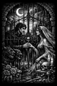 Moonlit Pact at the Iron Gate