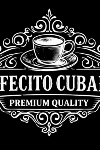 Cafecito Cubano — engraved slate artwork from the Cuban & Latino Heritage collection