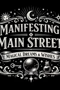 Manifesting Main Street — engraved slate artwork from the Theme Park Nostalgia collection