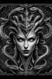 Medusa in Silver
