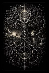 Roots Between Worlds