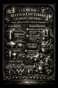 La Mejor Receta de Cafe Cubano